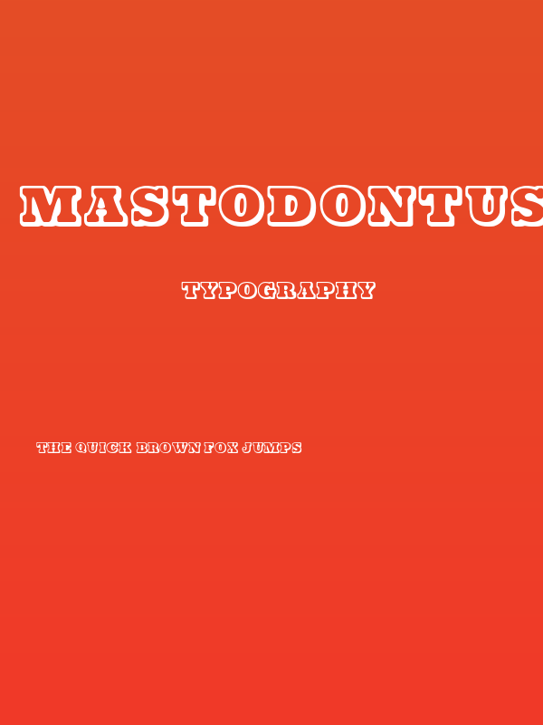 Mastodontus Poster