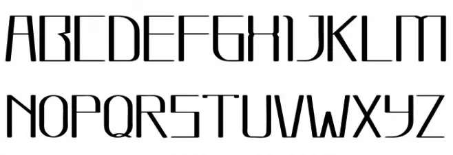 Mastofa 字体 大写