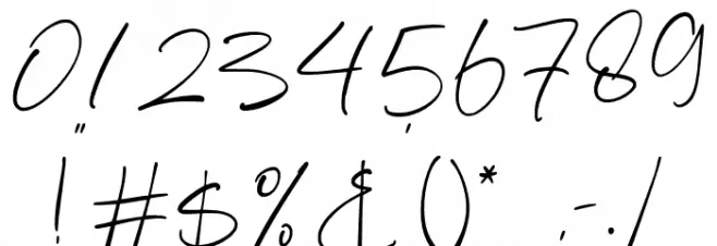 Mastrih Font OTHER CHARS