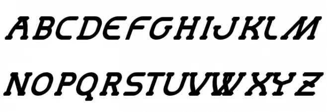 MastumBoldItalic Schriftart Groß