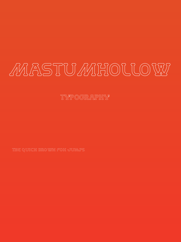 MastumHollow Poster