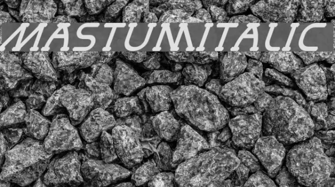 MastumItalic Example 1