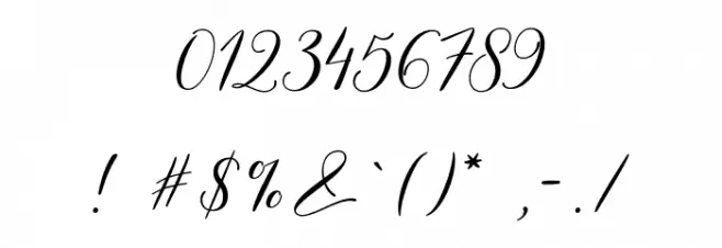 Mastura-Regular Font OTHER CHARS