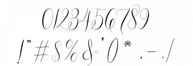 Masturascript Font OTHER CHARS