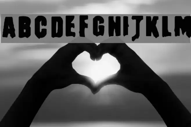 Masturbator Regular Font examples