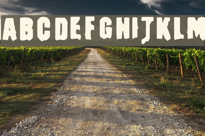 Masturbator Regular Font examples