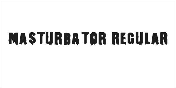 Masturbator Regular Logo