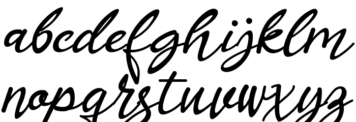 Masyieta Font LOWERCASE