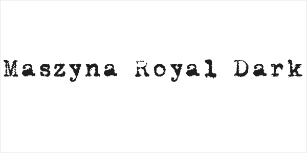 Maszyna Royal Dark Logo