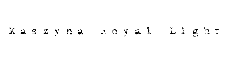 Maszyna Royal Light  Descarca Fonturi Gratis