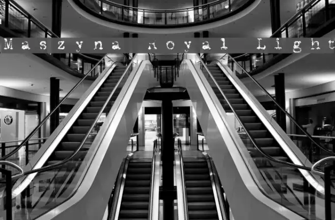 Maszyna Royal Light Font examples