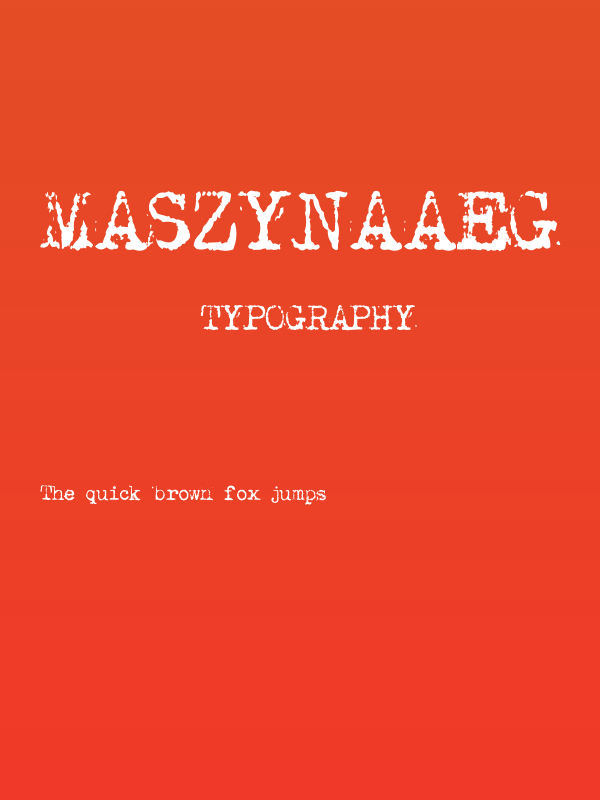 MaszynaAEG Poster