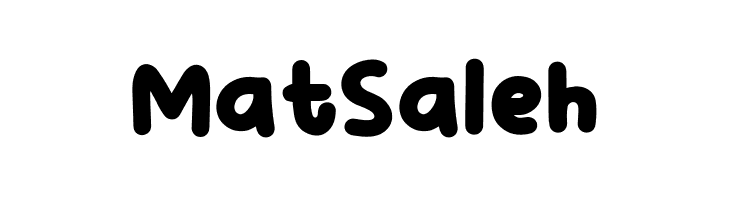 Mat Saleh  Frei Schriftart Herunterladen