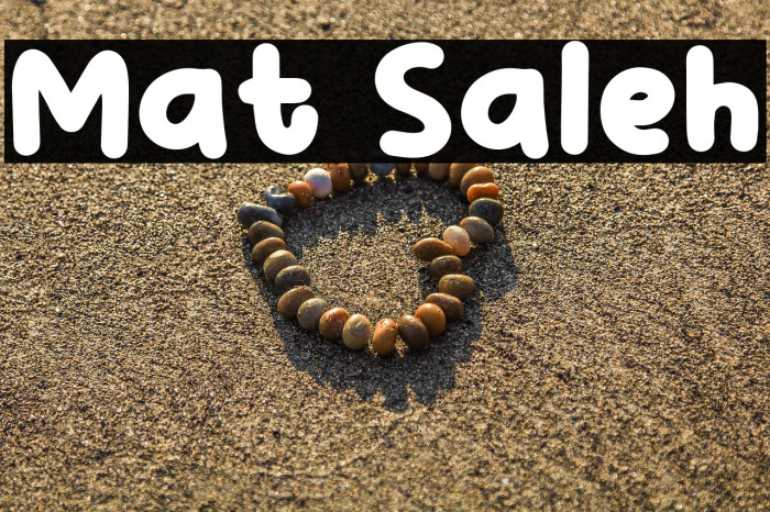 Mat Saleh Example 1