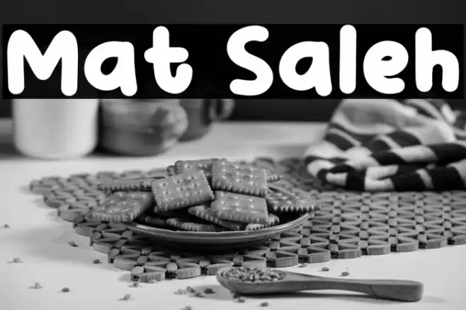 Mat Saleh Fonte examples