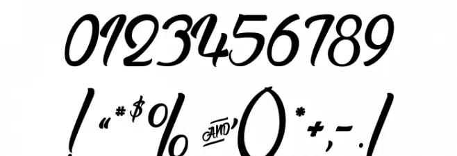 Matador de Nimes Font OTHER CHARS