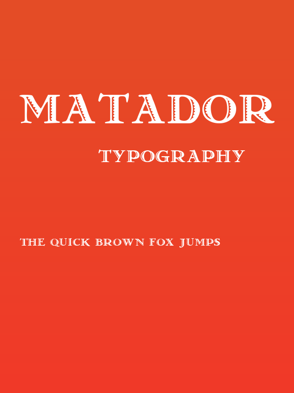Matador Poster