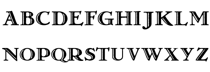 Matador Font LOWERCASE