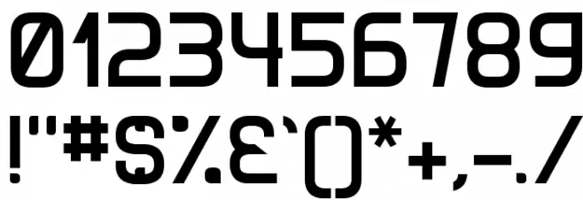 Matamata Bold Font OTHER CHARS