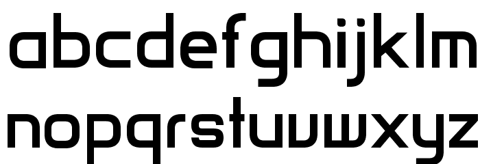 Matamata Bold Font LOWERCASE
