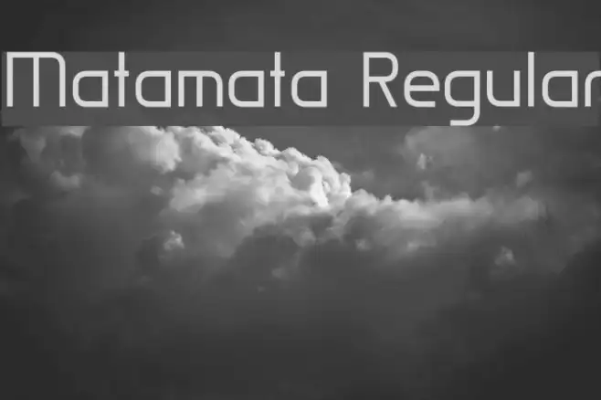 Matamata Regular Example 1