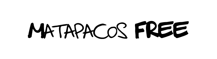 Matapacos FREE  Frei Schriftart Herunterladen