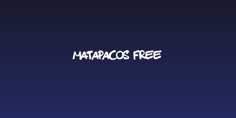 Matapacos FREE Social Header