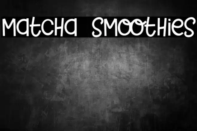 Matcha Smoothies Polices examples