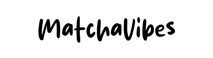 Matcha Vibes Font