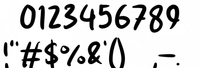 Matcha Vibes Font OTHER CHARS