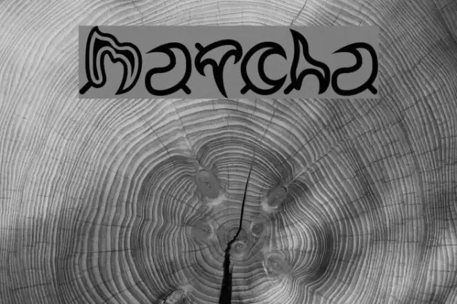 Matcha Font examples