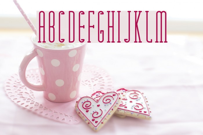 Matchbook Serif Font examples