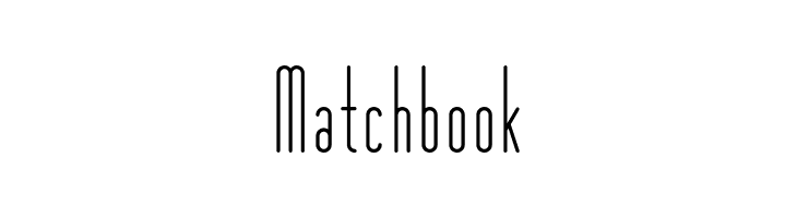Matchbook  免费字体下载