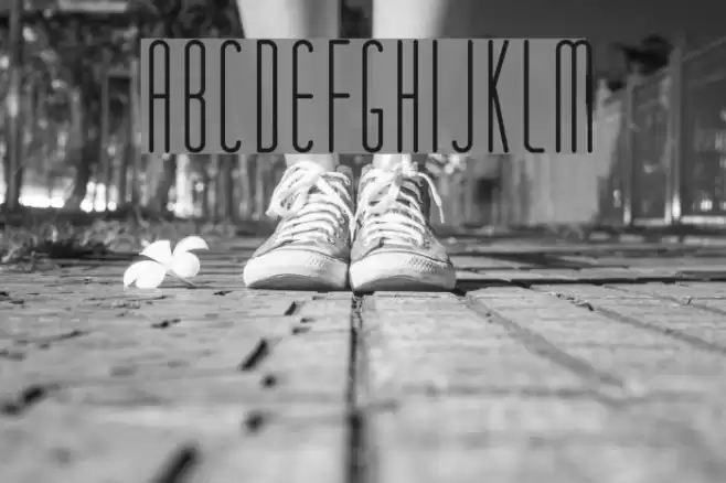 Matchbook Font examples