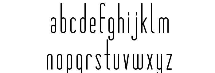 Matchbook Font LOWERCASE