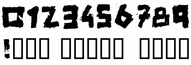 Matchbox Schriftart Anderer Schreiben