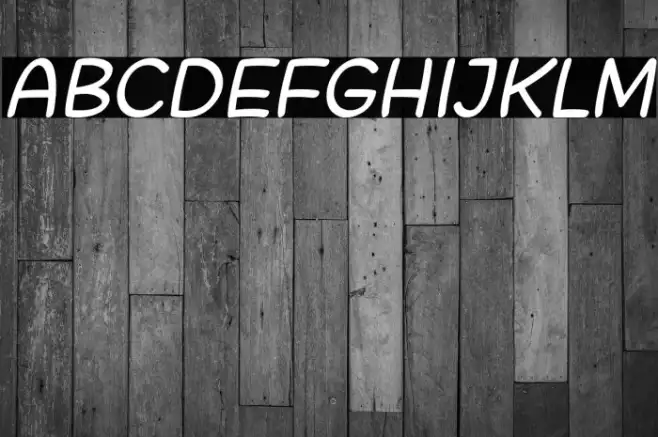 Matchinger Italic Example 2