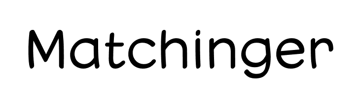 Matchinger  免费字体下载