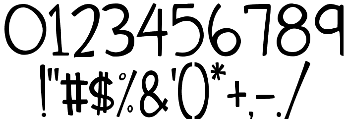 Matchstick Regular Font OTHER CHARS