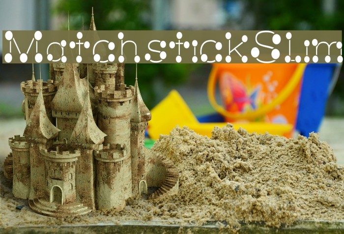MatchstickSlim Example 1