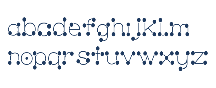 MatchstickSlim Lowercase