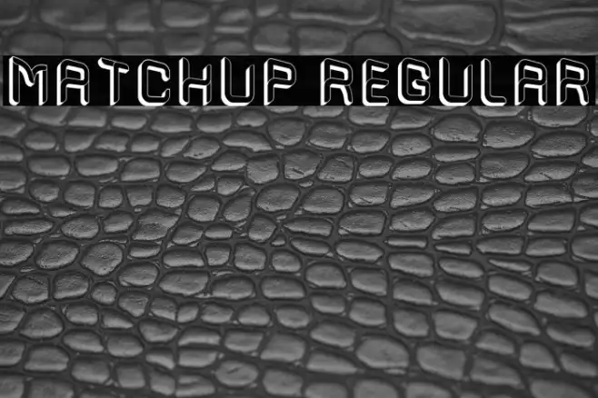 Matchup Regular Example 2