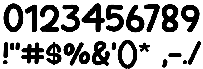 Mate Journal Font OTHER CHARS