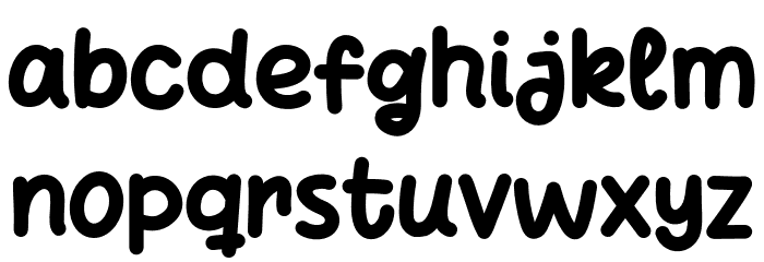 Mate Journal Font LOWERCASE