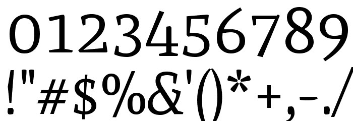 Mate-Regular Font OTHER CHARS