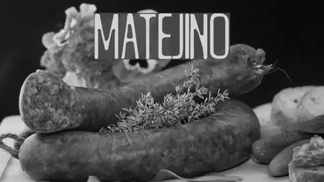 Matejino Font examples