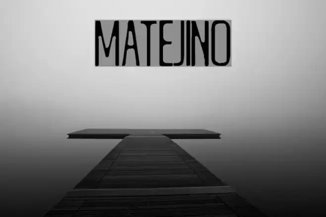 Matejino Font examples