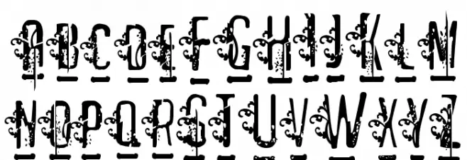 Matejo Schriftart Groß