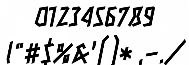 MateobyKemaL MateobyKemaL Font OTHER CHARS