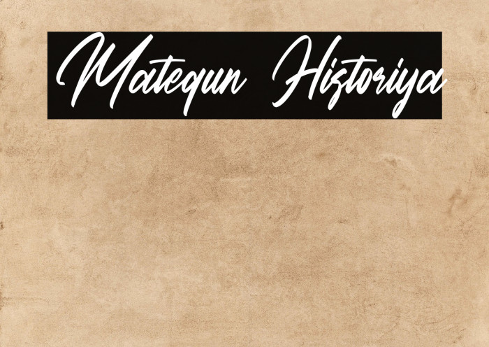 Matequn Historiya Fuentes examples